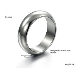 Hochwertiger Herrenring Aus Titan