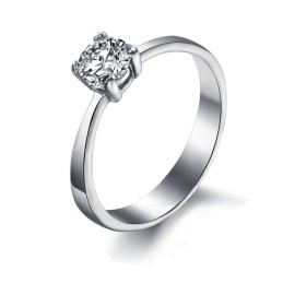 Qualität Und Quantität Gesichert Weiblicher Titanring Mit Strass