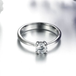 Qualität Und Quantität Gesichert Weiblicher Titanring Mit Strass