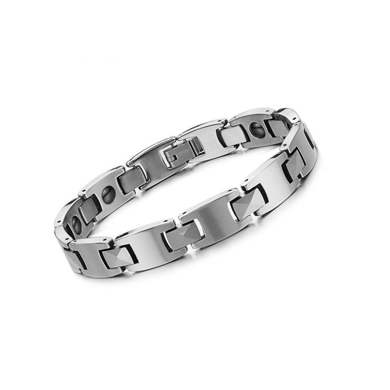 Einfach Zu Verwendendes Magnetisches Gesundheitsarmband Aus Titan Für Männer Einfach Zu Verwendendes Magnetisches Gesundheitsarmband Aus Titan Für Männer