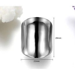 Exzellente Qualität Übertrieben Einfacher Titanring