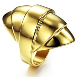 Hochwertiger Übertriebener Titanring