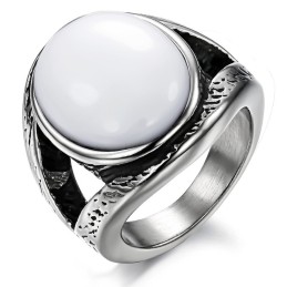 Verkauft Sich Weltweit Gut: Übertriebener Onyx-Titanring