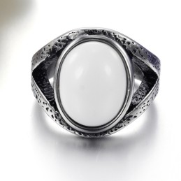 Verkauft Sich Weltweit Gut: Übertriebener Onyx-Titanring