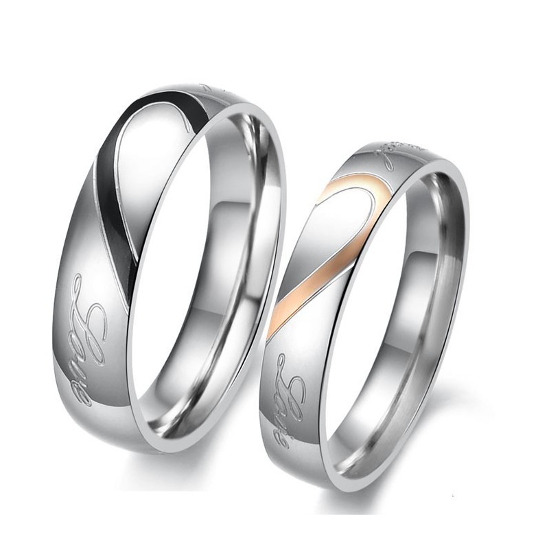 Zuverlässiger Qualitäts-Sweetheart-Titanring Für Verliebte Zuverlässiger Qualitäts-Sweetheart-Titanring Für Verliebte