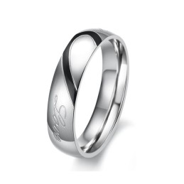 Zuverlässiger Qualitäts-Sweetheart-Titanring Für Verliebte