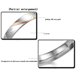 Zuverlässiger Qualitäts-Sweetheart-Titanring Für Verliebte