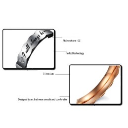 Titanring Mit Zuverlässigem Ruf Für Verliebte Mit Strass
