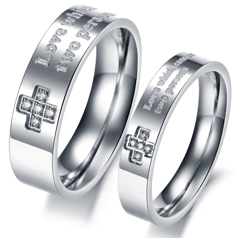 Weltweit Gut Verkaufter Titanring Für Liebhaber Mit Strass Weltweit Gut Verkaufter Titanring Für Liebhaber Mit Strass