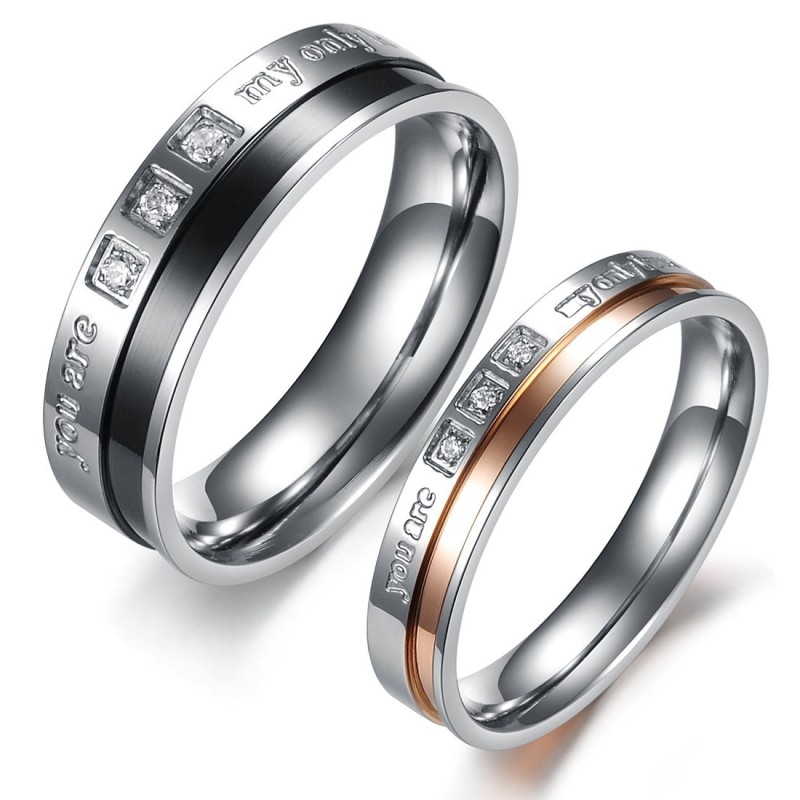 Zuverlässiger Qualitäts-Titanring Für Verliebte Zuverlässiger Qualitäts-Titanring Für Verliebte