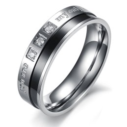 Zuverlässiger Qualitäts-Titanring Für Verliebte