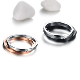 Der König Der Quantität Exquisiter Titanring Für Liebhaber