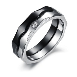 Der König Der Quantität Exquisiter Titanring Für Liebhaber