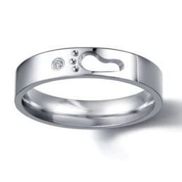Weltweit Bekannter Titanring Für Verliebte