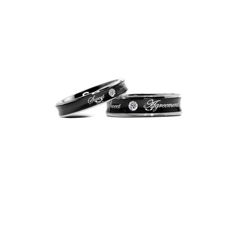 Zuverlässiger Performance-Ring Aus Schwarzem Titan Für Verliebte Zuverlässiger Performance-Ring Aus Schwarzem Titan Für Verliebte
