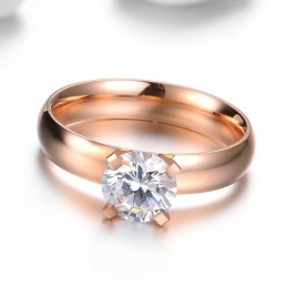 Große Auswahl An Damen-Titanringen Mit Strass