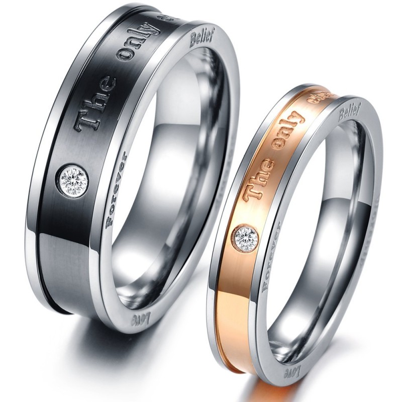 Titanring Mit Garantierter Qualität Und Quantität Für Verliebte Titanring Mit Garantierter Qualität Und Quantität Für Verliebte