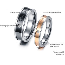Titanring Mit Garantierter Qualität Und Quantität Für Verliebte