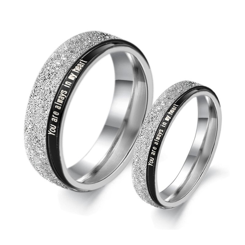 Zuverlässiger Performance-Ring Aus Schwarzem Titan Für Verliebte Zuverlässiger Performance-Ring Aus Schwarzem Titan Für Verliebte