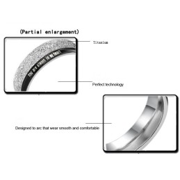 Zuverlässiger Performance-Ring Aus Schwarzem Titan Für Verliebte