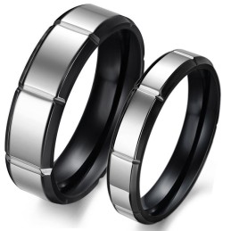 Die Königin Der Qualität Retro Titan Ring Für Liebhaber