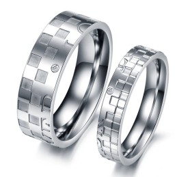 Weltweit Gut Verkaufter Puzzle-Titanring Für Liebhaber
