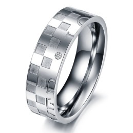 Weltweit Gut Verkaufter Puzzle-Titanring Für Liebhaber