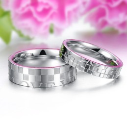 Weltweit Gut Verkaufter Puzzle-Titanring Für Liebhaber