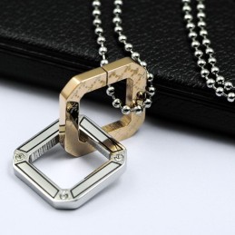 Neue Stil Mode Geschenk Titan Halskette Anhänger