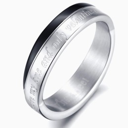 Die Königin Der Qualität Alternative Kreativer Titanring Für Liebhaber