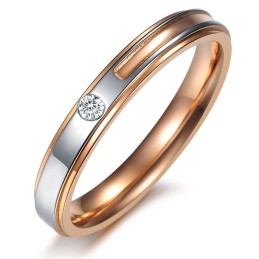 Die Königin Der Qualität Prägnanter Titanring Für Liebhaber
