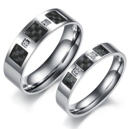 Hochwertiger Titanring Für Verliebte