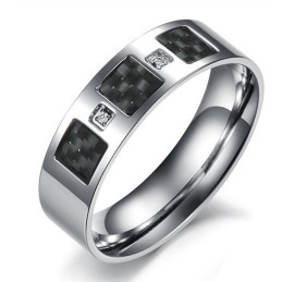 Hochwertiger Titanring Für Verliebte