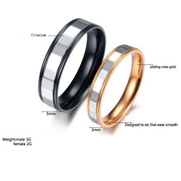 Zuverlässiger Ruf Endless Love Titanring Für Liebhaber