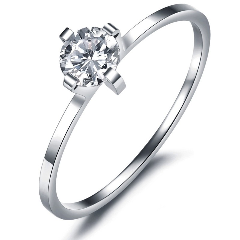 Zuverlässiger Performance-Titanring Für Verliebte Mit Strass Zuverlässiger Performance-Titanring Für Verliebte Mit Strass