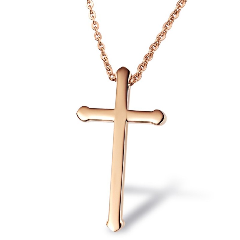 Stabile Qualität Weibliche Kreuz Titan Halskette Stabile Qualität Weibliche Kreuz Titan Halskette