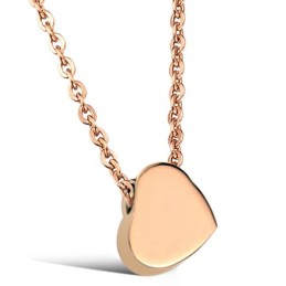 Weltweit Bekannte Sweetheart-Halskette Aus Titan