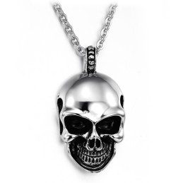 Titan-Halskette Mit Totenkopf-Motiv „The King Of Quantity“
