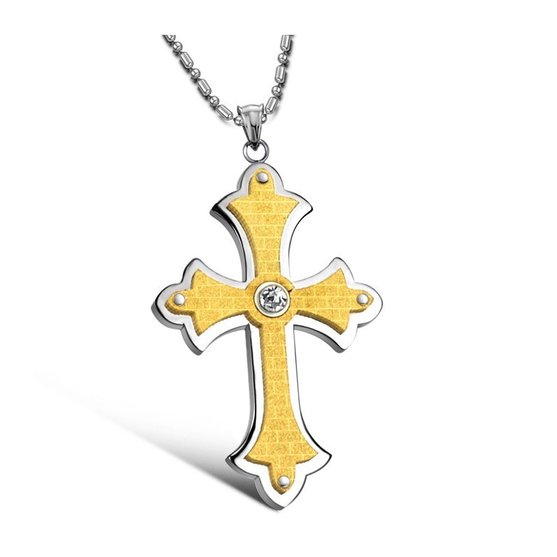 Komplett In Spezifikationen Weibliche Kreuz Titan Halskette Mit Strass Komplett In Spezifikationen Weibliche Kreuz Titan Halskette Mit Strass