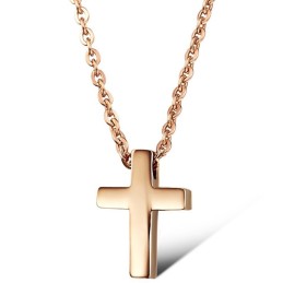 Hochwertige Kreuz-Titan-Halskette