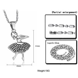 Die Königin Der Qualität – Titan-Halskette Für Ballettmädchen