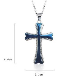 Edler Goldener Titan-Anhänger Und Halskette, Modisches Geschenk