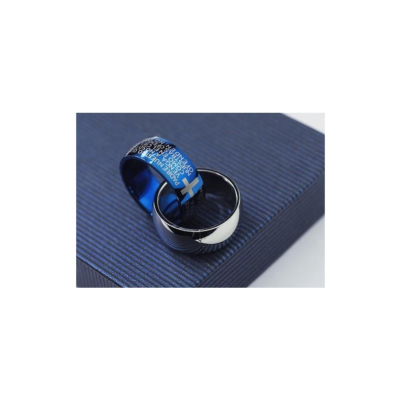Super Coole Herren Titan Ringe Anhänger Und Halskette Super Coole Herren Titan Ringe Anhänger Und Halskette