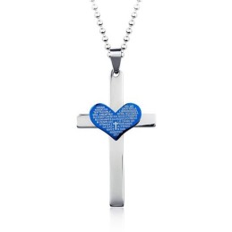 Mode Cool Schatz Kreuz Anhänger Und Halskette