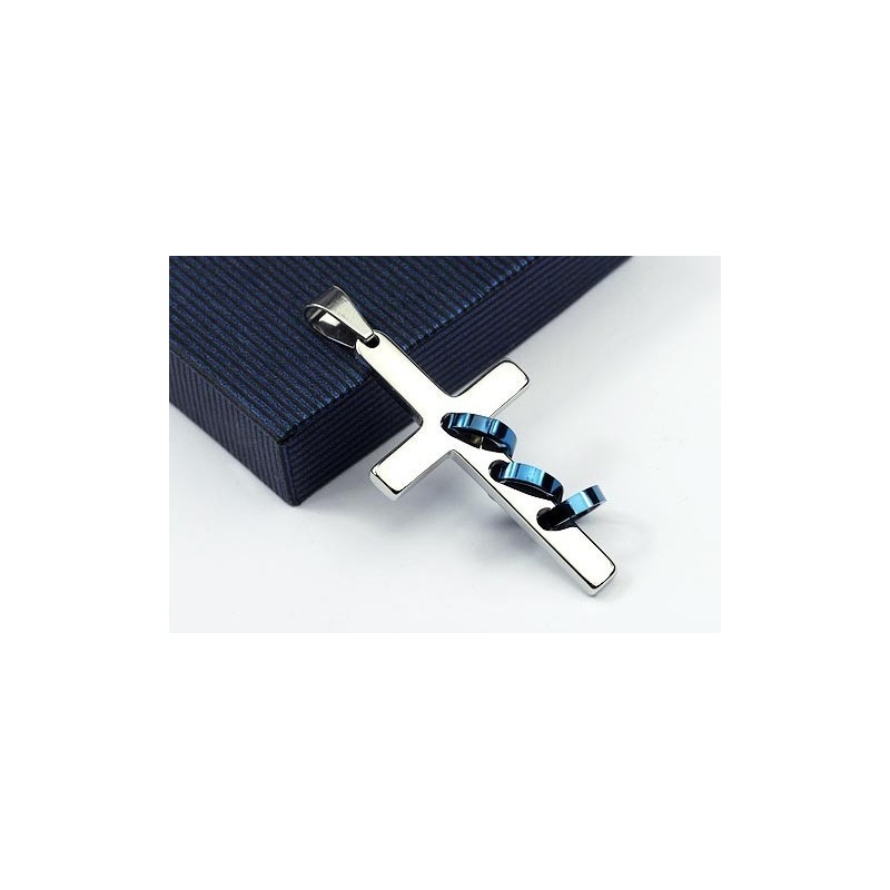 Coole Mode Ringe Herren Titan Kreuz Anhänger Und Halskette Coole Mode Ringe Herren Titan Kreuz Anhänger Und Halskette