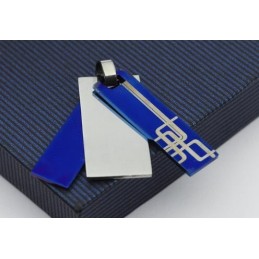 Mann 3 Teile Muster Reines Titan Halskette Freie Kette