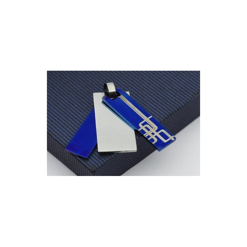 Mann 3 Teile Muster Reines Titan Halskette Freie Kette Mann 3 Teile Muster Reines Titan Halskette Freie Kette