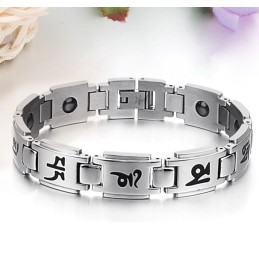 Langlebiges Titanarmband Für Liebhaber