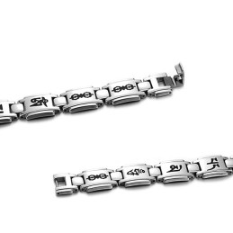 Langlebiges Titanarmband Für Liebhaber