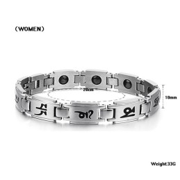 Langlebiges Titanarmband Für Liebhaber